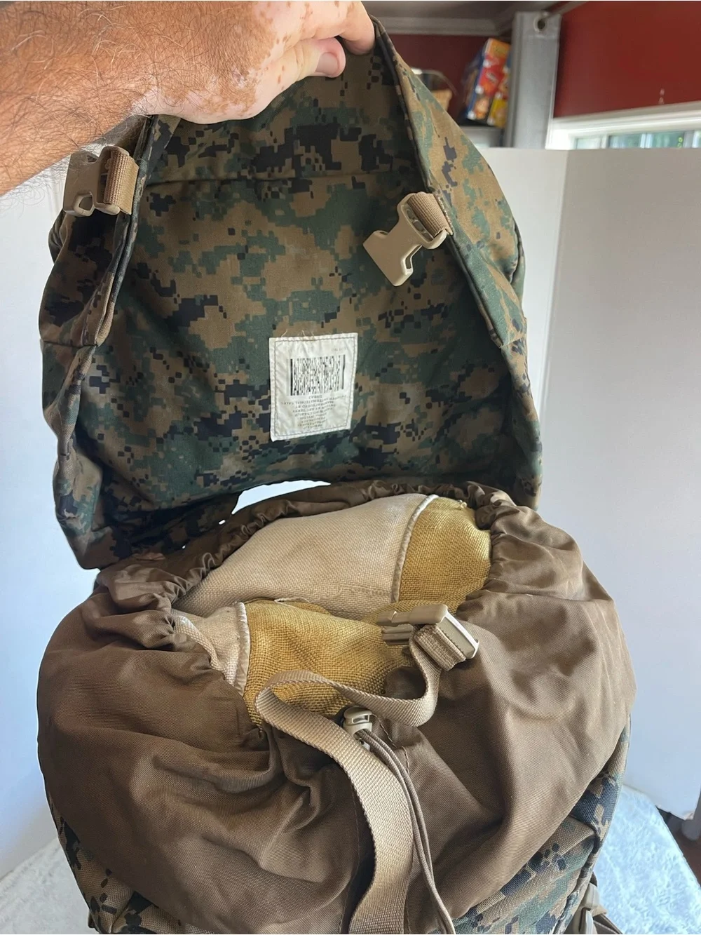 USMC Military Marine Surplus Marpat ILBE Propper Intl. Inc Rucksack Backpack